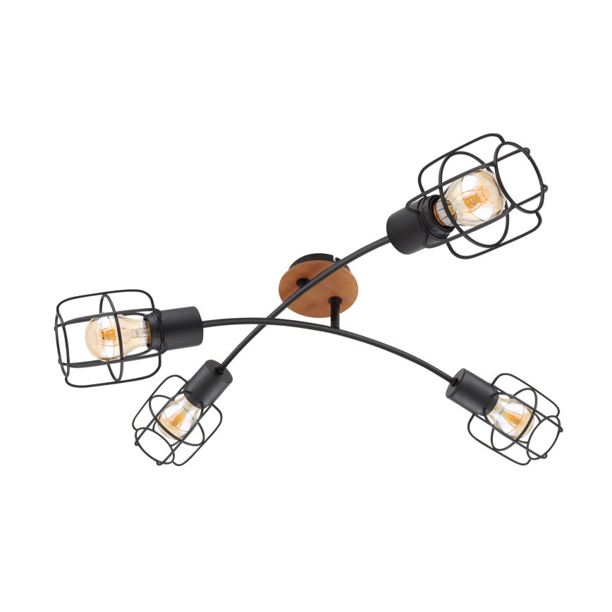 Globo - Flush-mounted chandelier 4xE27/40W/230V