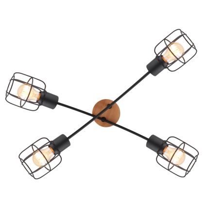 Globo - Flush-mounted chandelier 4xE27/40W/230V