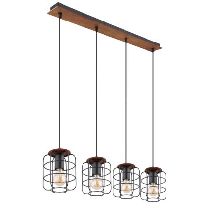 Globo - Cable pendant light 4xE27/40W/230V