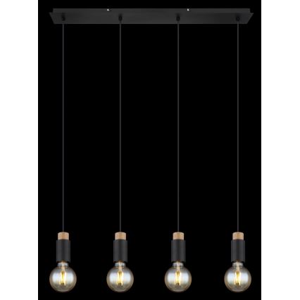 Globo - Chandelier on a string 4xE27/40W/230V