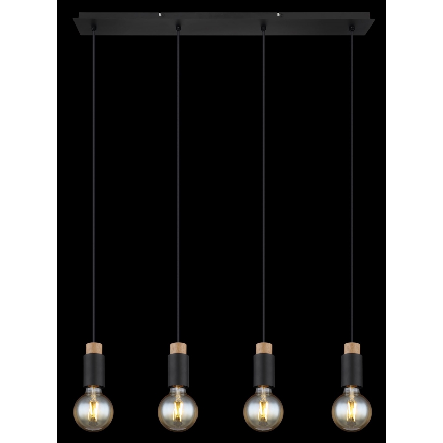 Globo - Chandelier on a string 4xE27/40W/230V