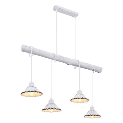 Globo - Chandelier on a string 4xE27/40W/230V