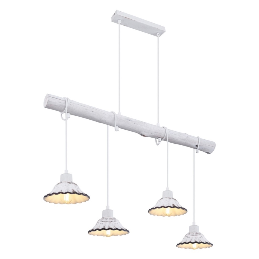 Globo - Chandelier on a string 4xE27/40W/230V