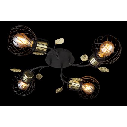 Globo - Surface-mounted chandelier 4xE27/40W/230V
