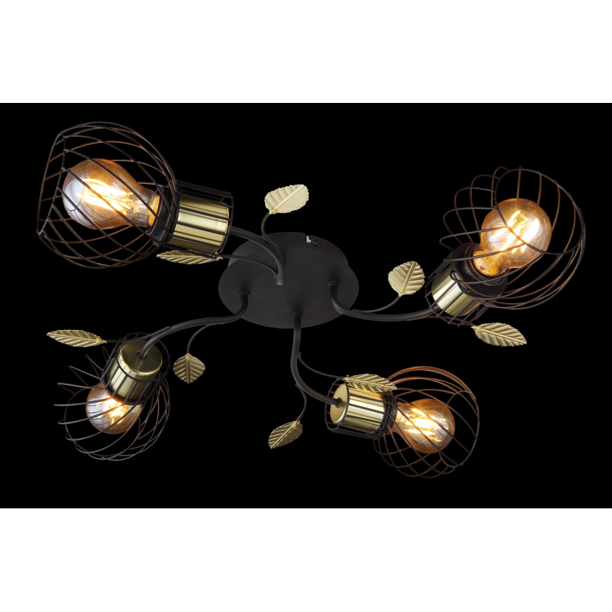 Globo - Surface-mounted chandelier 4xE27/40W/230V