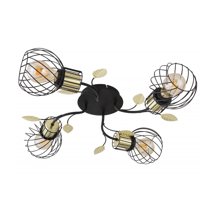 Globo - Surface-mounted chandelier 4xE27/40W/230V