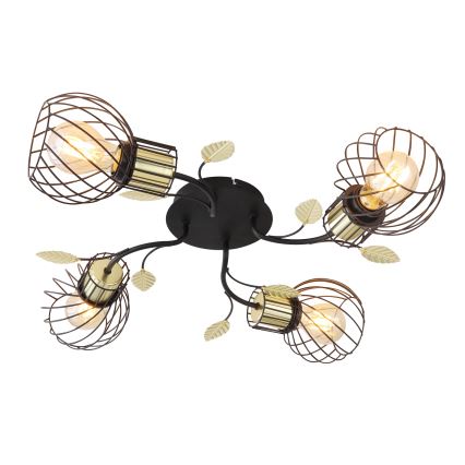 Globo - Surface-mounted chandelier 4xE27/40W/230V
