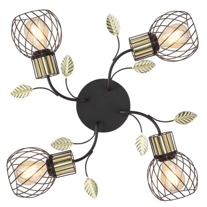 Globo - Surface-mounted chandelier 4xE27/40W/230V