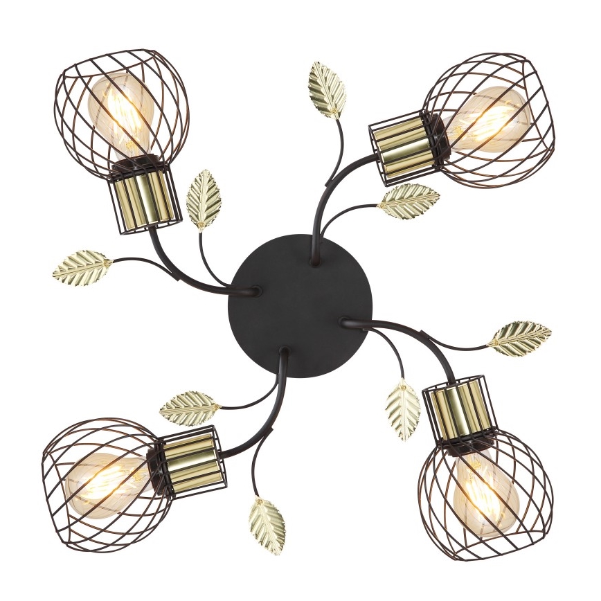 Globo - Surface-mounted chandelier 4xE27/40W/230V