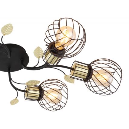 Globo - Surface-mounted chandelier 6xE27/40W/230V