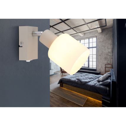 Globo - Wall-mounted spotlight 1x E14/25W/230V