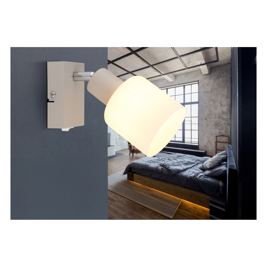 Globo - Wall-mounted spotlight 1x E14/25W/230V