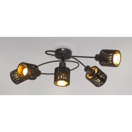 Globo - Surface-mounted chandelier 5xE14/8W/230V