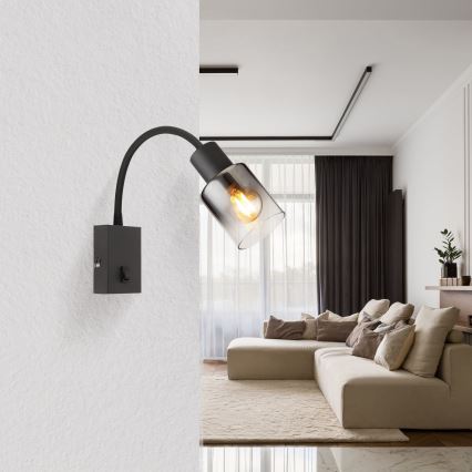 Globo - Flexible wall lamp 1xE14/40W/230V