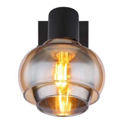 Globo - Wall-Mounted Spotlight 1xE14/40W/230V, Black