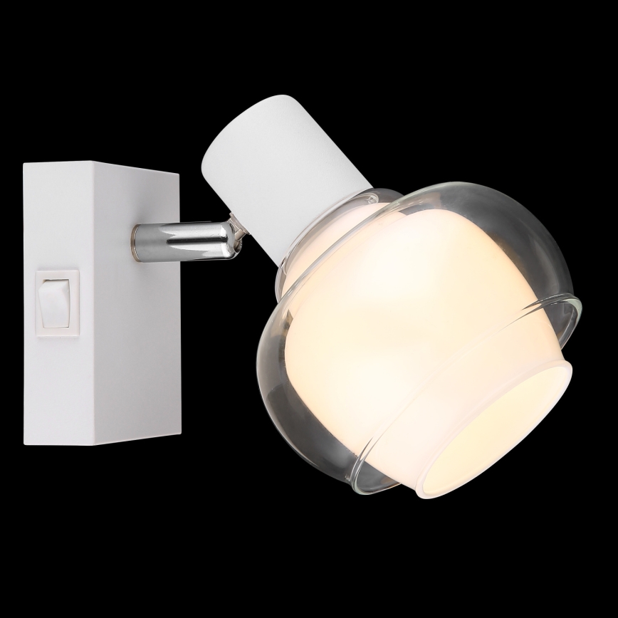 Globo - Wall-mounted spotlight 1xE14/40W/230V white