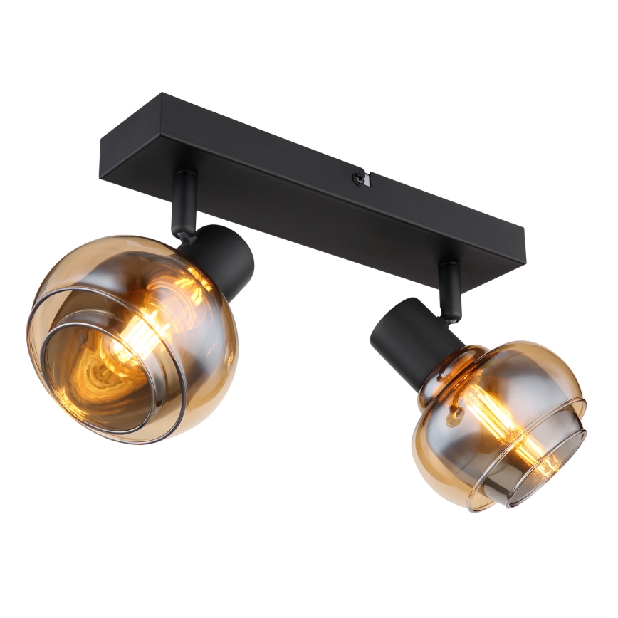 Globo - Spotlight 2xE14/40W/230V black