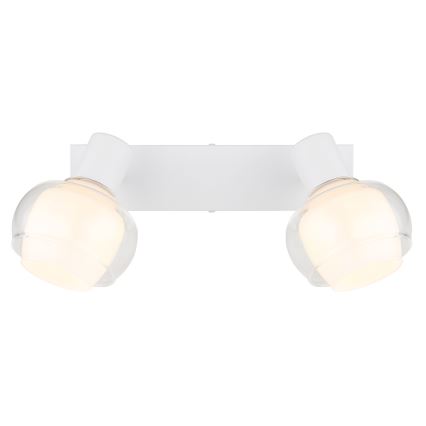 Globo - Spotlight 2xE14/40W/230V, White