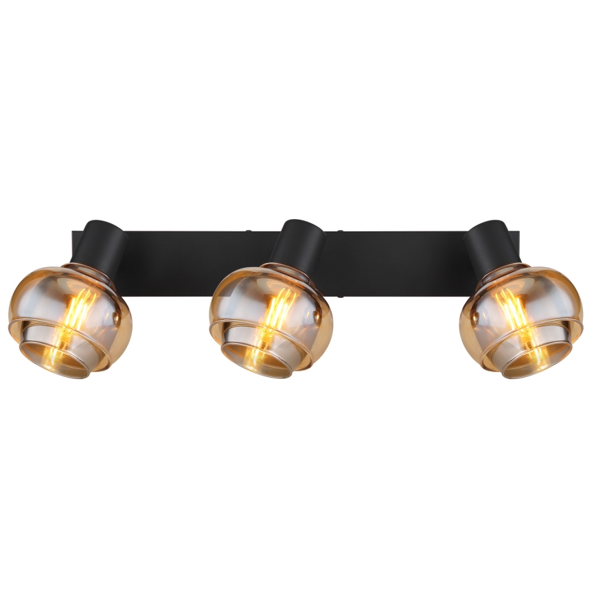 Globo - 3xE14/40W/230V Spotlight, Black