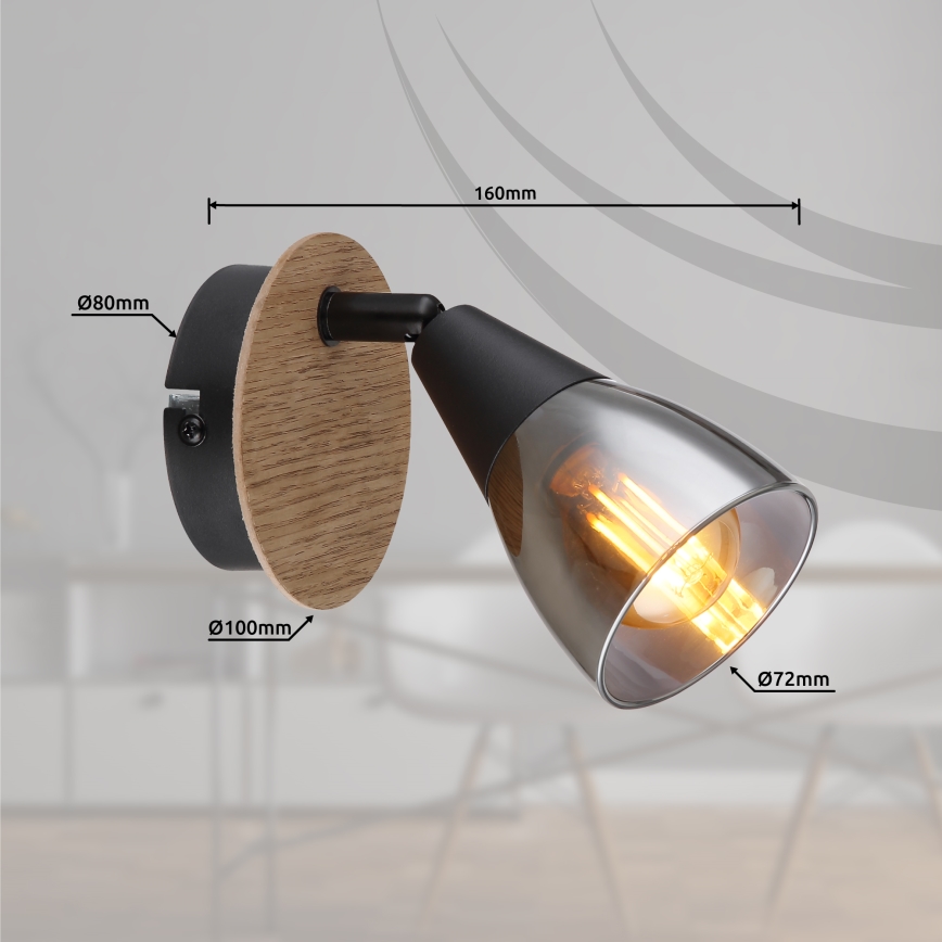Globo - Wall spotlight 1xE14/25W/230V