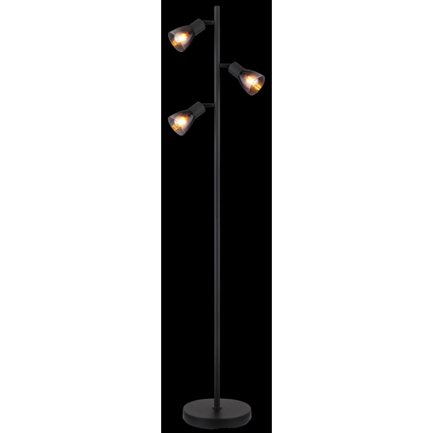 Globo - Floor lamp 3xE14/25W/230V black