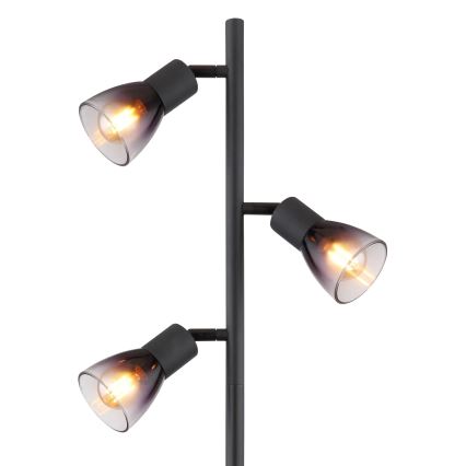 Globo - Floor lamp 3xE14/25W/230V black