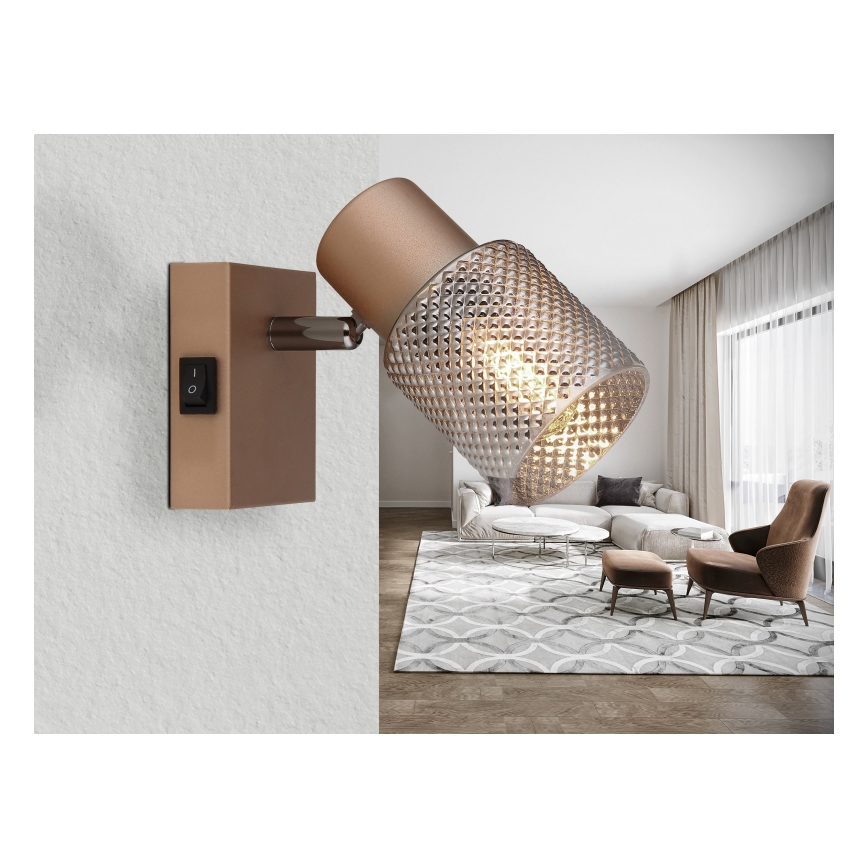 Globo - Wall spotlight 1xE14/40W/230V