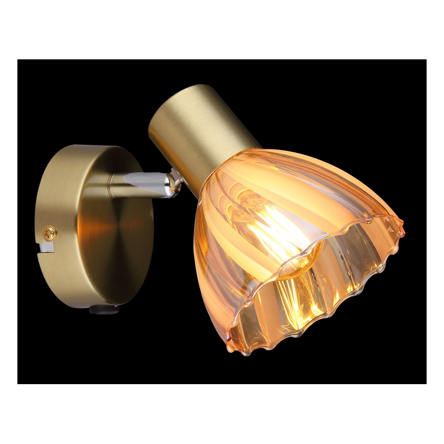 Globo - Wall spotlight 1xE14/40W/230V gold