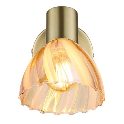Globo - Wall spotlight 1xE14/40W/230V gold