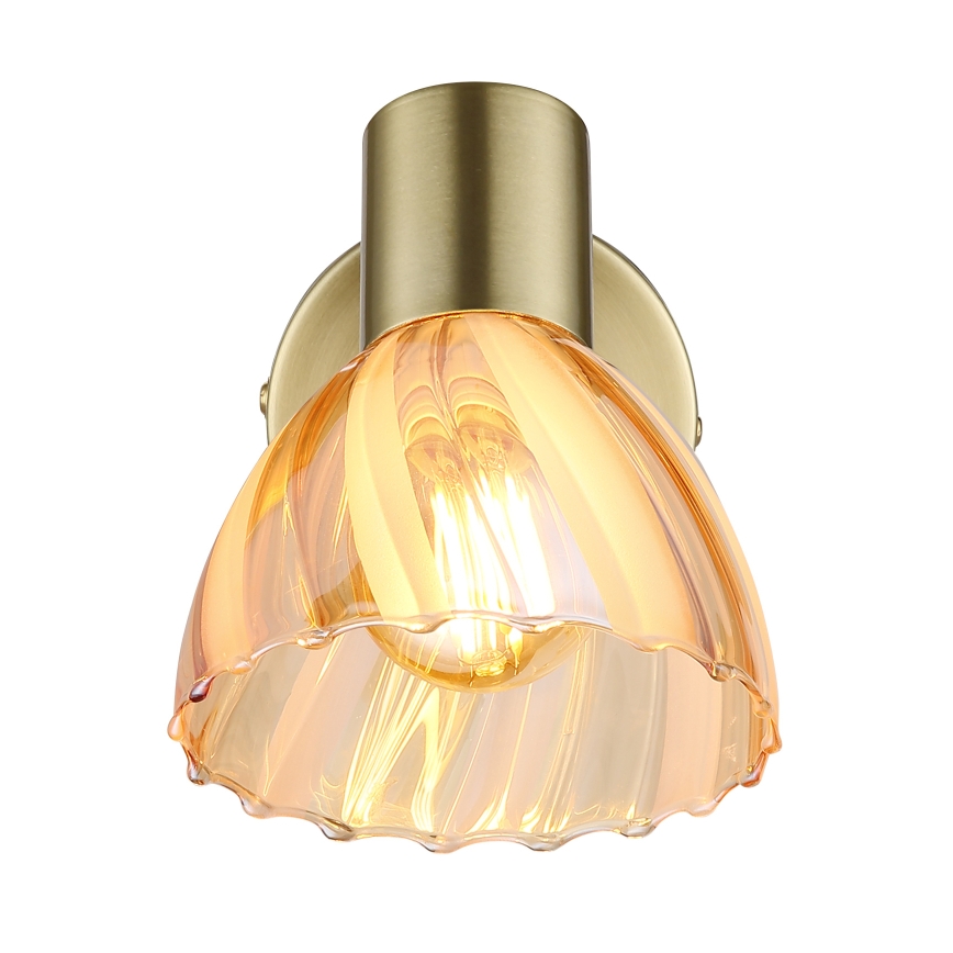 Globo - Wall spotlight 1xE14/40W/230V gold