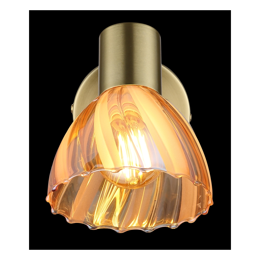 Globo - Wall spotlight 1xE14/40W/230V gold