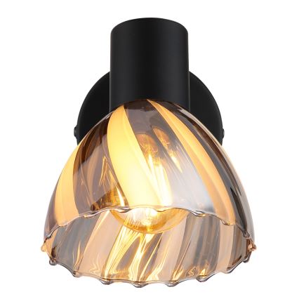 Globo - Wall spotlight 1xE14/40W/230V black
