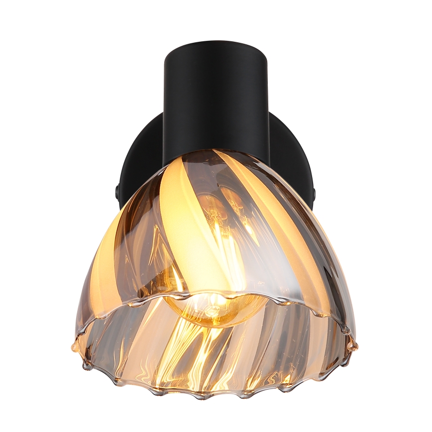 Globo - Wall spotlight 1xE14/40W/230V black
