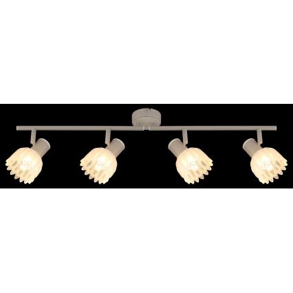 Globo - 4-Light Spotlight, E14, 40W, 230V