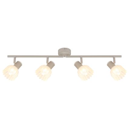 Globo - 4-Light Spotlight, E14, 40W, 230V