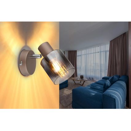 Globo - Wall-mounted spotlight 1xE14/40W/230V