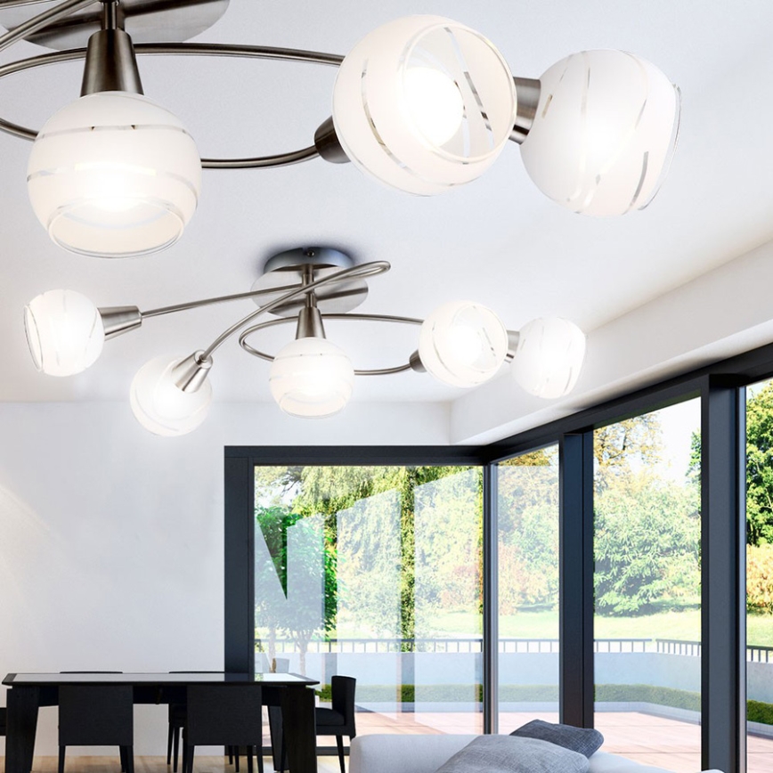 Globo 54341-5O - Ceiling light 5xE14/40W
