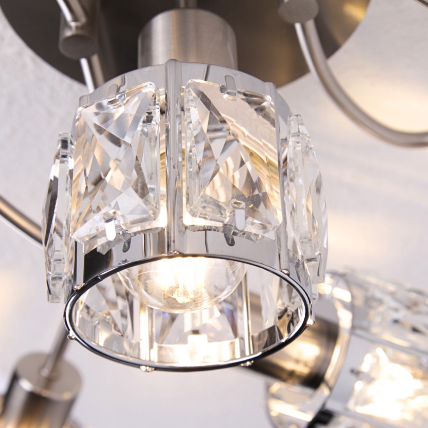 Globo - Surface-mounted chandelier 5xE14/40W/230V