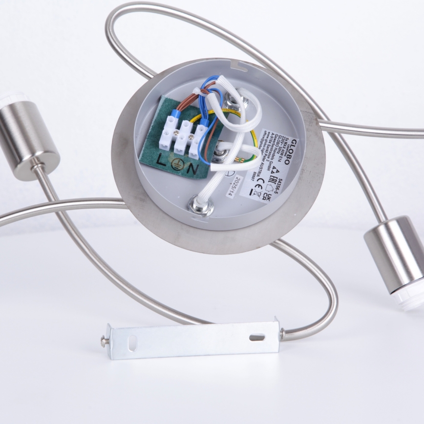 Globo - Surface-mounted chandelier 5xE14/40W/230V