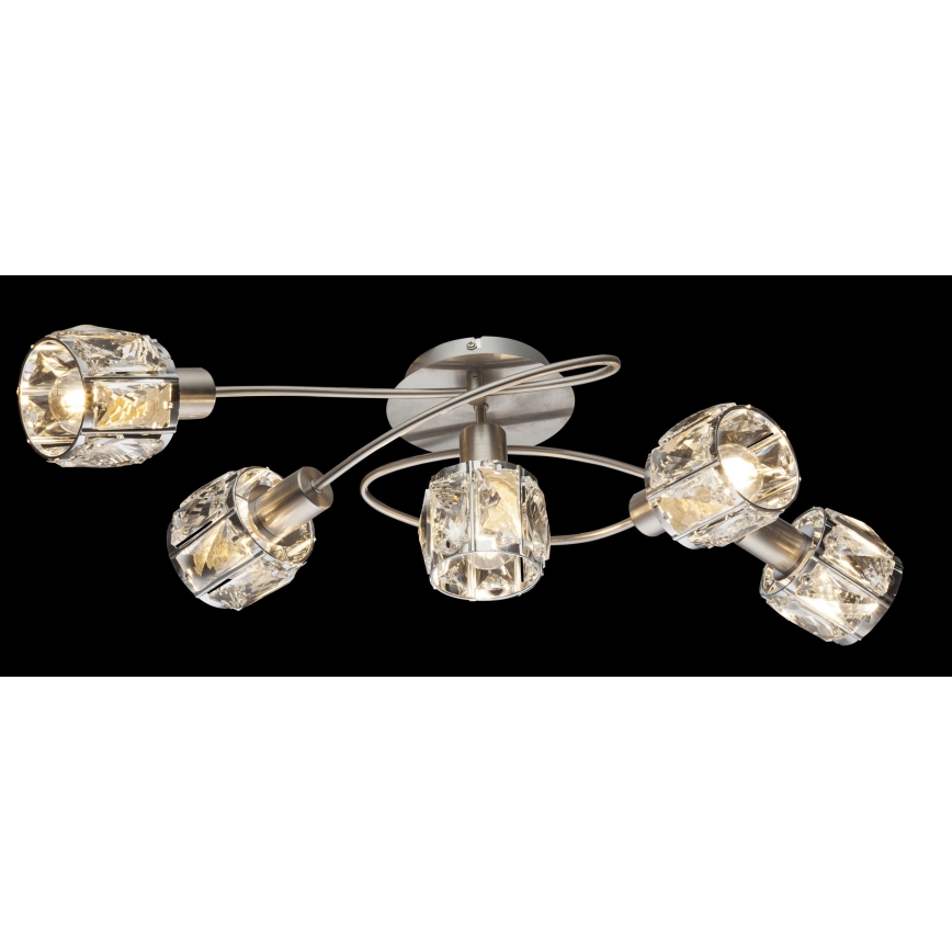Globo - Surface-mounted chandelier 5xE14/40W/230V