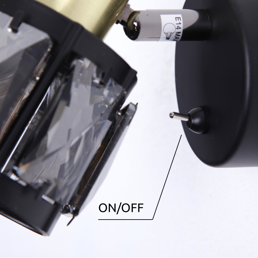 Globo - Wall spotlight 1xE14/40W/230V