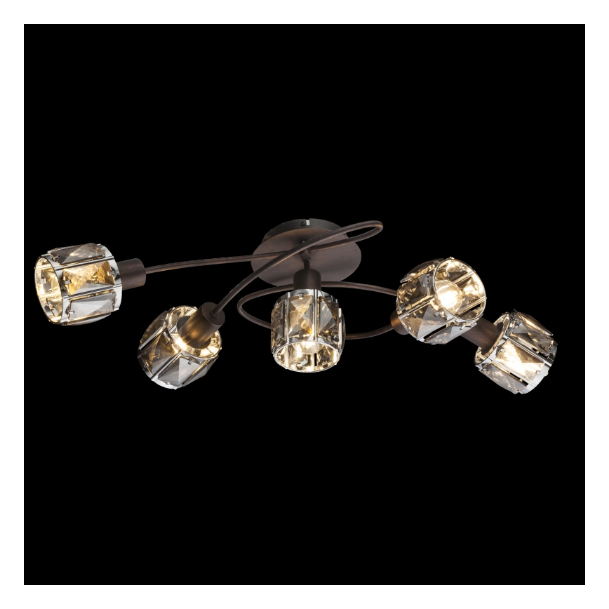 Globo - Surface-mounted chandelier 5xE14/40W/230V