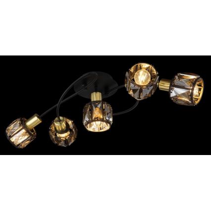 Globo - Surface-mounted chandelier 5xE14/40W/230V