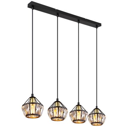 Globo - Chandelier on a string 4xE14/40W/230V