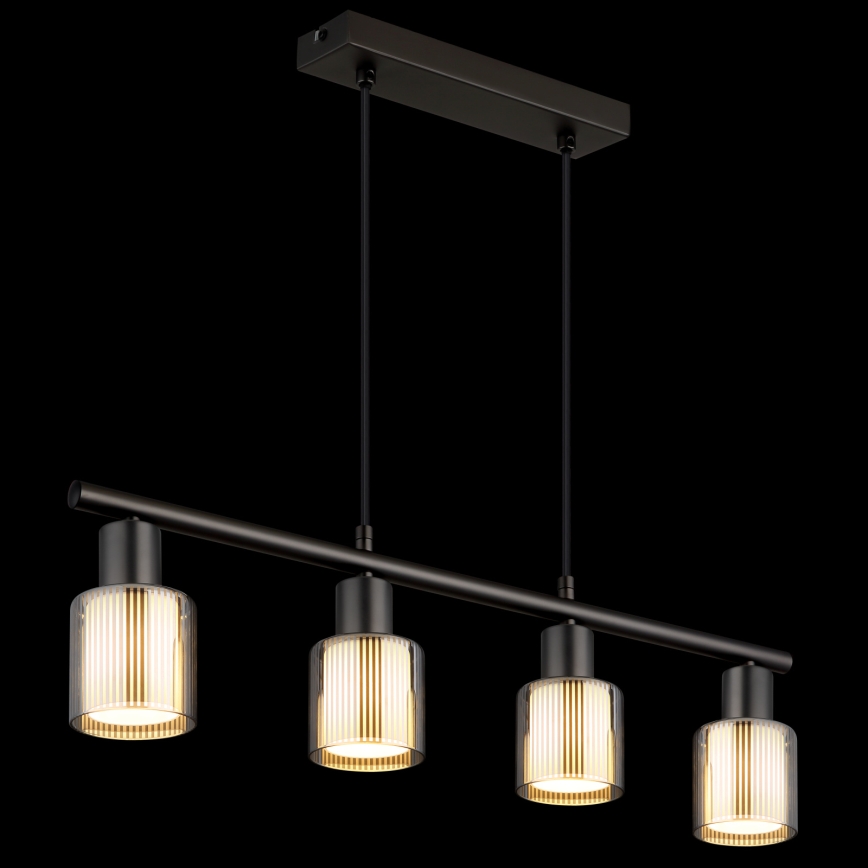 Globo - Cable-Suspended Chandelier 4xE14/25W/230V