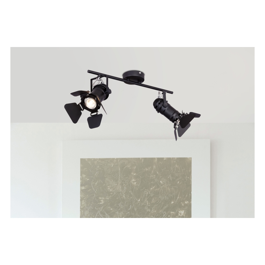 Globo - 2x GU10 Spotlight 50W/230V