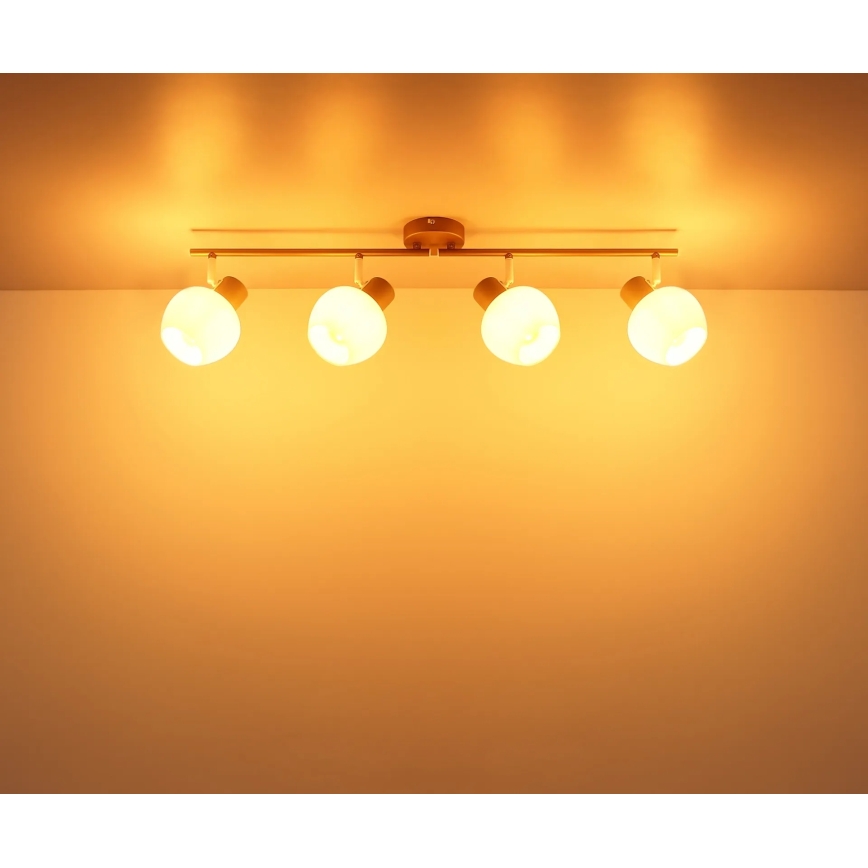 Globo - 4-Light Spotlight 4xE27/40W/230V