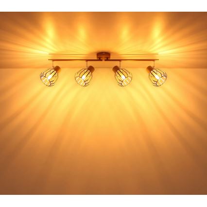 Globo - 4-light spotlight 4xE27/40W/230V