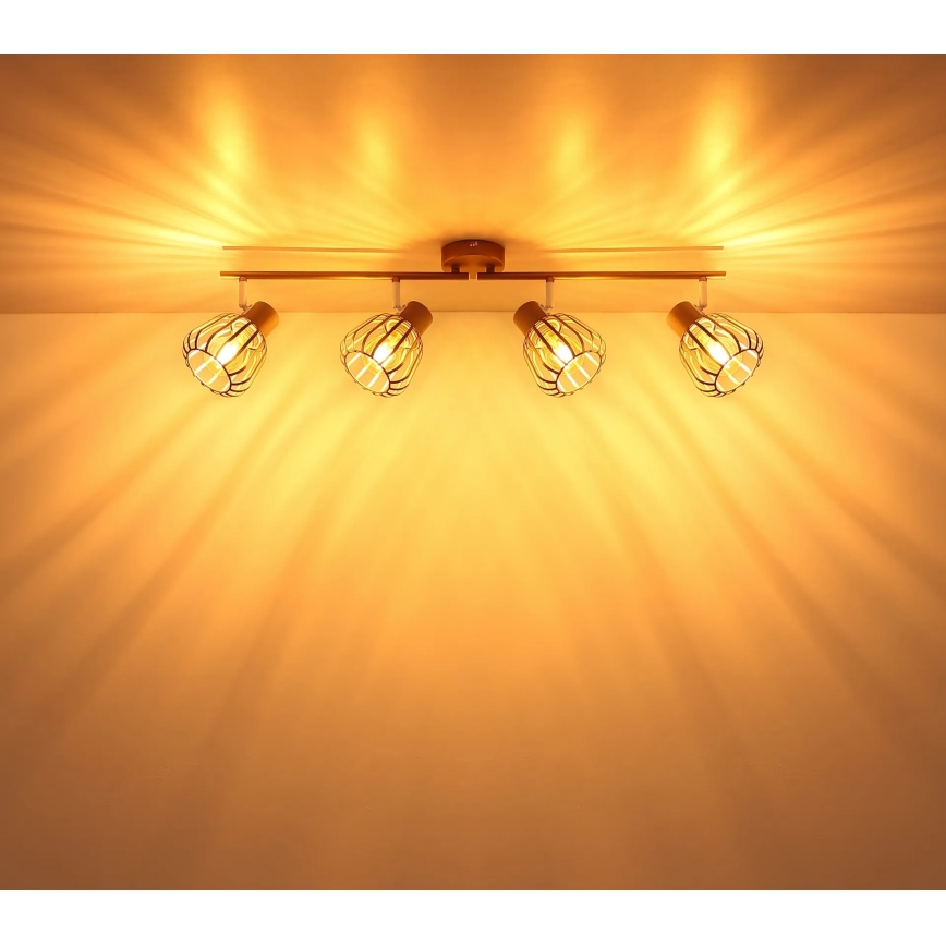 Globo - 4-light spotlight 4xE27/40W/230V