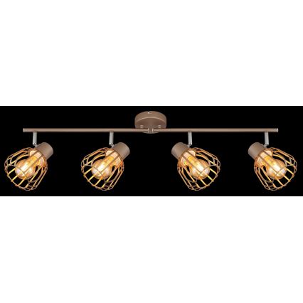 Globo - 4-light spotlight 4xE27/40W/230V